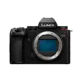Produktbild: Panasonic LUMIX DC-S5 II Full Frame Mirrorless Camera Body, 4K 60P and 6k 30P, Flip Screen, Wi-Fi, Phase Hybrid AF with 779 Points, Active is, Black