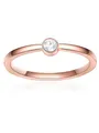 Produktbild: Eastside Damen Ring Edelstahl roségold Zirkonia weiß Edelstahlring