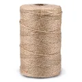 Produktbild: jijAcraft 200 Meter Garten Juteschnur, Braun Dekokordel, Jute Bastelschnur für DIY, Garten, Basteln, Geschenke Verpackungs