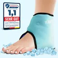 Produktbild: Kühlpads Fußgelenkbandage Knöchel Kältetherapie Rheuma Schmerzen OneSize 1 St