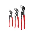 Produktbild: Knipex Wasserpumpenzangen Set 3-teilig Rot Selbstklemmend KPX002009V02