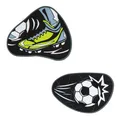 Produktbild: Scout Funny Snaps Move 2er Set Schulranzen-Zubehör Soccer Star grau