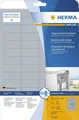 Produktbild: Herma 4221 4221 Typenschildetiketten A4 silber 45,7x21,2 mm extrem stark haftend