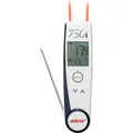 Produktbild: ebro Einstichthermometer TLC 750i, digital, -50 bis 250°C, Infrarot-Thermometer, Sonde 10,2 cm