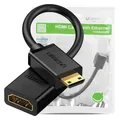 Produktbild: UGREEN MINI HDMI AUF HDMI ADAPTER 22CM FÜR TV MONITOR PROJEKTOR