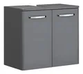 Produktbild: Pelipal Quickset 327 Waschbeckenunterschrank 600 x 530 x 330 mm - Anthrazit Dekor / Anthrazit Hochglanz - 327.016017