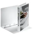 Produktbild: Esselte Präsentationsringbücher 4-Ringe weiß 3,8 cm DIN A4, 10 St.