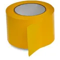 Produktbild: dm-folien Warnband 02980031, Absperrband, nicht klebend, gelb, 75mm x 250m