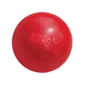 Produktbild: KONG Ball mit Loch - Hundespielzeug zum Apportieren - Klassischer Gummiball für Training und Spiel - Für Große/Mittelgroße Hunde - Rot