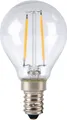 Produktbild: LED-Filament, E14, 250lm ersetzt 25W, Tropfenlampe, Warmweiß (00112836