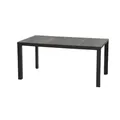 Produktbild: Siena Garden Gartentisch  Silva , schwarz , Maße (cm): B: 90 H: 74
