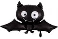 Produktbild: Schwarze Fledermaus Folienballon 104cm 41 Inch