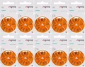 Produktbild: 60x Siemens Signia Gr. 13 Hörgerätebatterien 6er Blister PR48 Orange 24606 (10x 6er Blister)