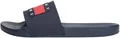Produktbild: Tommy Jeans Herren Badeschuhe Pool Slide Essential Badelatschen, Blau (Dark Night Navy), 41