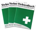 Produktbild: WM-Teamsport Erste-Hilfe-Set 3er Pack Verbandbuch Erste Hilfe + heraustrennbare Seiten, (3 St)