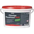 Produktbild: Flüssige Rauhfaser R25 Dispersionsfarbe Struktur weiß deckend 2,5 L (6,30€/1l)