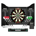 Produktbild: Diamond Plus Dartscheibe Steeldart Set – Professionelles SisalDartboard mit s...