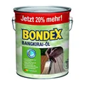 Produktbild: BONDEX Bangkiraiöl 3 LTR Wetterschutz Terrassenöl Gartenmöbelöl Holzschutz
