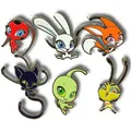 Produktbild: corimori Miraculous Ladybug Anstecker | 6 Kwami Enamel Pins, Schmuck