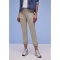 Produktbild: STREET ONE Cargojeans Style Charlie mit Slim Legs und Stretch beige 32