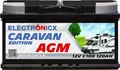 Produktbild: Elektronische Wohnmobilbatterie Electronicx Caravan Edition V2 AGM 120 Ah 12 V – Batterie für Wohnmobile und Boote