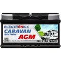 Produktbild: Electronicx Caravan Edition V2 Batterie Agm 120 Ah 12v Wohnmobil Boot Versorgung