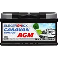 Produktbild: Electronicx Caravan Edition V2 Batterie Agm 120 Ah 12v Wohnmobil Boot Versorgung