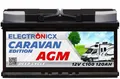 Produktbild: Electronicx Caravan Edition-2 Batterie AGM 120 AH 12V Wohnmobil Boot Versorgung