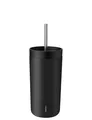 Produktbild: Stelton To Go Sip Thermobecher mit Strohhalm 0.4 l. soft black