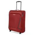 Produktbild: Travelite Handgepäck Koffer mit 2 Rollen für Condor + Ryanair, integriertes Zahlenschloss, Bordtrolley Jetpack: Kompakter Weichgepäck Trolley mit Aufsteckfunktion, 55x40x20 cm, 41 l, 2,2 kg