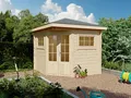 Produktbild: Fjordholz 5-Eck Gartenhaus Modell Evelyn 2A