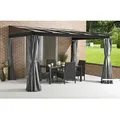 Produktbild: Sojag Terrassenüberdachung St. Barthelemy 10x14,anthrazit,296 x 424 x 240 cm (L x B x H)