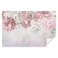 Produktbild: Wallarena Fototapete Blumen Pfingstrosen Romantisch Rosen Wohnzimmer Schlafzimmer, Glatt, Blumen, Vliestapete Floral Schlafzimmer Wohnzimmer Tapete + Kleister 2.54 m x 1.84 m