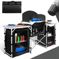 Produktbild: Nayver Campingküche Küche Camping Outdoor Vorzelt Campingmöbel Campingschrank