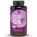 Produktbild: RedMoringa KINDERWUNSCH FRAU Kapseln – Resveratrol, Folsäure, Vitamine & Bio Moringa  60 Kapseln
