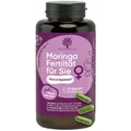 Produktbild: Red Moringa Kinderwunsch & Schwangerschaft Komplex - Moringa Kapseln mit Zink, Vitamin B12 & B6, Folsäure Kinderwunsch - Fördert weibliche Fruchtbarkeit, Hormonunterstützung & Zyklus - 60 Kapseln