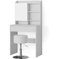 Produktbild: Vicco Schminktisch Laura Weiß 70 cm mit Hocker