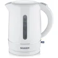 Produktbild: Severin Wasserkocher WK 4325, weiß, 1,7 Liter, 2200 Watt, mit Kunststoffgehäuse