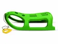 Produktbild: Schlitten Kunststoffschlitten Grün Little Seal Prosperplast Stahlkufe