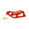Produktbild: Schlitten Extra Massiver SEAL Kinderschlitten Kunststoff Zugseil Rot