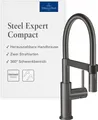 Produktbild: V&B Spültisch-Einhebelmischer Steel Expert Compact Umstellung Strahl/Brause, Anthracite