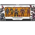 Produktbild: Hasbro Overwatch Carbon Fiber Ultimates Actionfiguren 4er-Pack 15 cm HASE6390