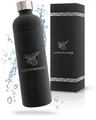 Produktbild: Luckymoose® Infinity Flasche 1,25L für Aarke Carbonator 3, Philips GoZero & Brita SodaOne Wassersprudler - Spülmaschinenfeste Edelstahlflasche
