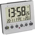 Produktbild: TFA Wecker 60.2561.55 silber, digital, Thermometer, Datumsanzeige, Funkuhr