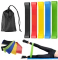 Produktbild: 5 Fitnessbänder Widerstandsbänder Resistance Band Trainingsbänder Gymnastikband