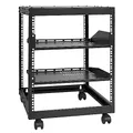 Produktbild: VEVOR 12U-Server-Rack mit offenem Rahmen 15-40