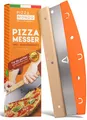Produktbild: Pizzaschneider - Profi Pizzamesser Pizza Cutter effektiver als Pizzaroller - ...