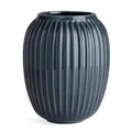Produktbild: Kähler Vase H21 cm Hammershøi dänisches Design für Blumen Handarbeit, grau