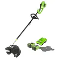 Produktbild: 40V Akku Freischneider & Rasentrimmer Greenworks GD40BCK2x mit 2x2Ah Batterie