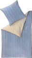 Produktbild: ESPRIT Renforcé Bettwäsche CHILL Blau 155 x 220 cm